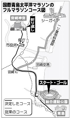 青島太平洋マラソン新コース
